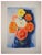 Moïse Kisling, Bouquet of Poppies, Original Lithograph For Sale