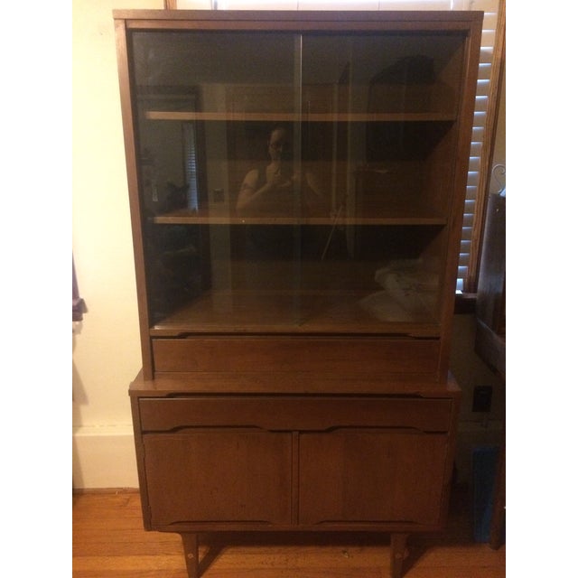 Stanley Furniture Mid Century Danish Modern Hutch Chairish
