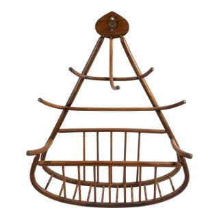 Vintage Bentwood Hat and Coat Rack, Early 20th Century For Sale