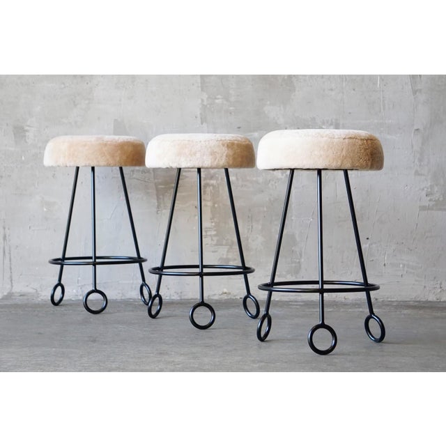 Jean Royere YoYo Style Counter Stool Chairish