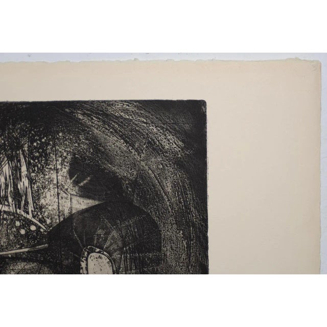 Terry Haas (Czechoslovakia, B.1923) "Of the Earth" Etching W/ Aquatint C.1960 For Sale In San Francisco - Image 6 of 8