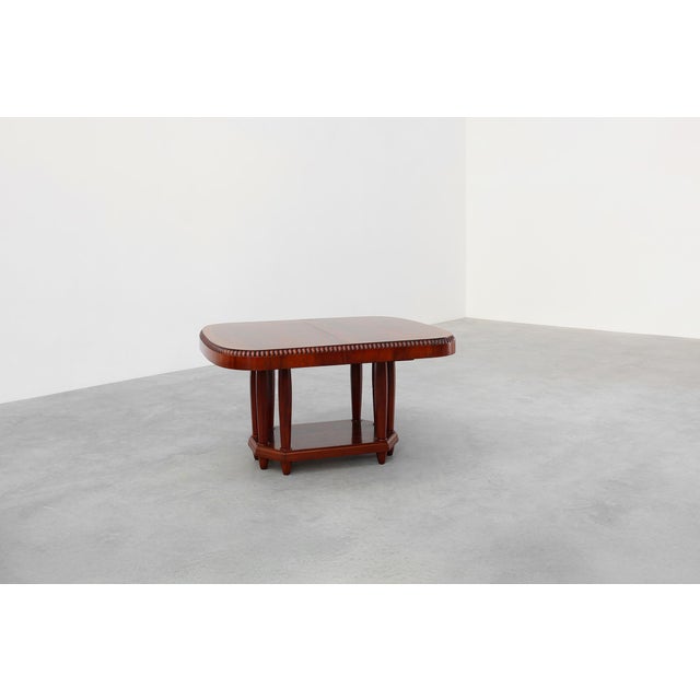 Art Deco Extendable Dining Table from De Coene, Belgium, 1935 For Sale - Image 4 of 18