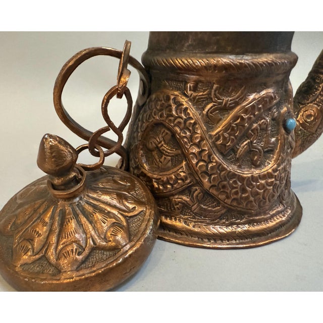 18th Century Indian "Bidri Ware" Hookah Base For Sale - Image 11 of 11