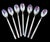 165-Piece Obelisk Stainless Steel Flatware Set by Erik Herløw for Copenhagen Cutlery For Sale - Image 9 of 11