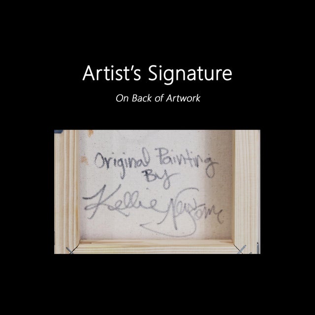 Tomato Wedge - Abstract Color Drenched Floral Still Life Mixed Media Original Artwork by Kellie Newsome For Sale - Image 9 of 9