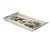 Ceramic Vintage Finish Rooster Flower Graphic Rectangular Porcelain Plate Art For Sale - Image 7 of 10