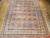 Discover the understated elegance of this wonderful Vintage Persian Mahal Sultanabad rug, an exquisite piece featuring a...