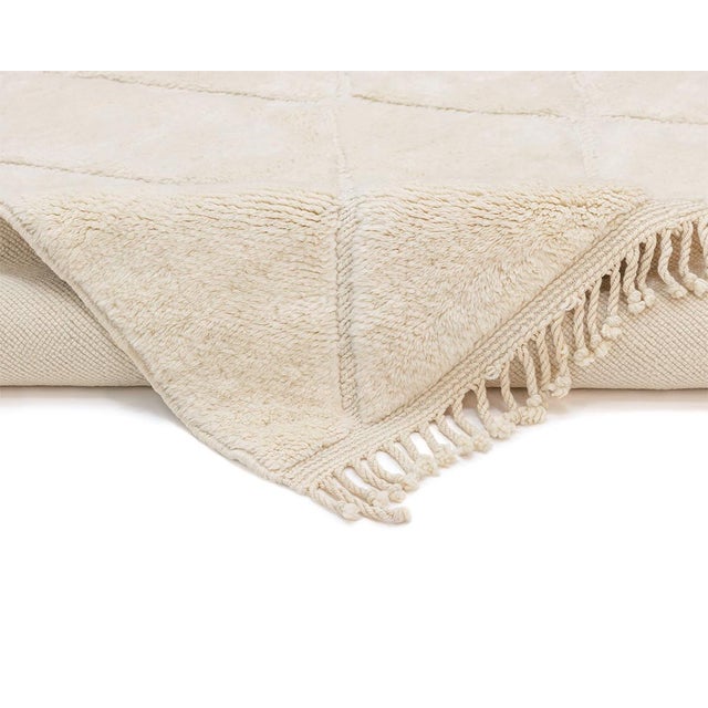 Large Hand-Knotted Wool Premium Rug by Azele Studio For Sale - Image 6 of 12