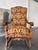 Brown Century Furniture “Amelia” Carved Wood Arm Dining Chairs | Set of 6 For Sale - Image 8 of 12