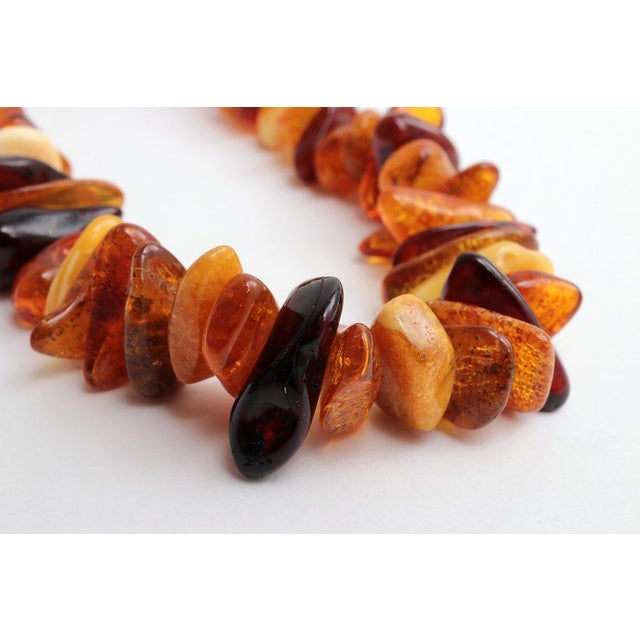 1960s Vintage Three Amber Necklaces, 1960s, Set of 3 For Sale - Image 5 of 18