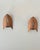 1970s Vintage Wall Lights in Copper and Frosted Glass, France, 1970, Set of 2 For Sale - Image 5 of 5