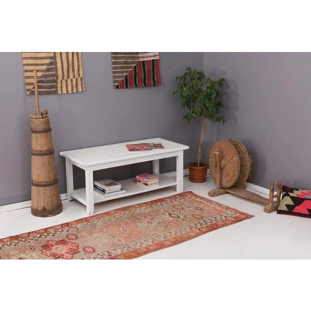 Mid 20th Century Vintage Wool Runner For Sale In Los Angeles - Image 6 of 7