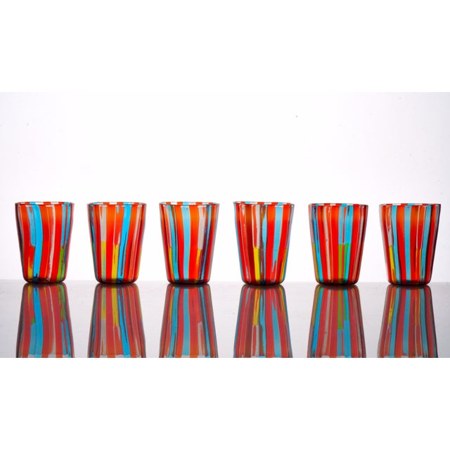 Contemporary Tequila Glasses by Mariana Iskra, Set of 6 For Sale - Image 3 of 5