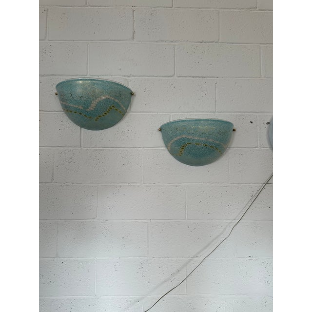 1980s Model Kalikantus Murano Glass Wall Lamp from La Murrina, Italy, 1980s For Sale - Image 5 of 10