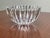 Traditional Vintage Tiffany & Co Crystal Bowl in a Ribbed Petal Design For Sale - Image 3 of 9