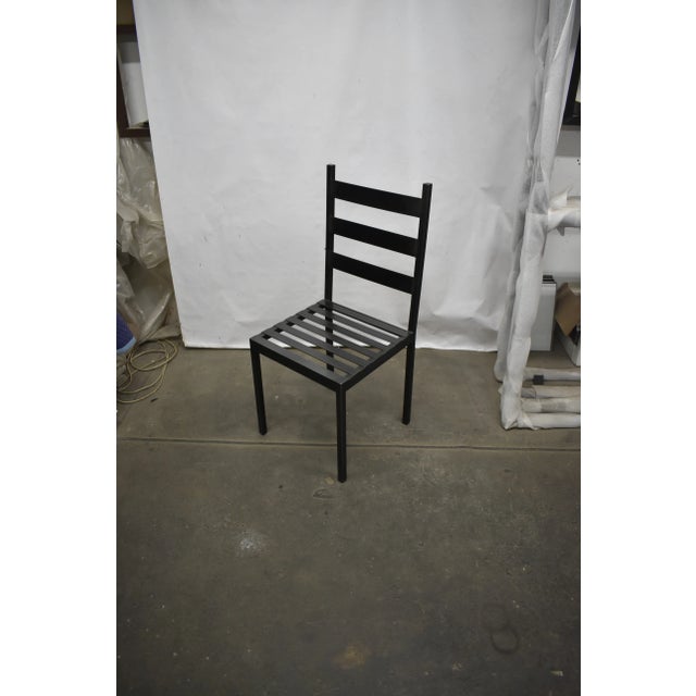 Black Douglas Werner for Oblik Studio Inc Dining Chair For Sale - Image 8 of 8