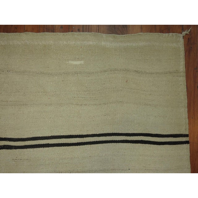 Mid 20th Century Vintage Gallery Size Kilim - 4'10" x 13'9" For Sale - Image 5 of 8