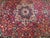 Vintage Persian Khorassan Rug, Hand-Knotted Wool, Floral Pattern, Crimson & Camel, 9x12 For Sale - Image 12 of 14