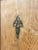 Antique European Pine Wardrobe Two Door Armoire Turned Feet, Natural Wood For Sale - Image 11 of 17
