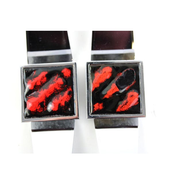 Coat Hooks with Enamel Decorations, Germany, 1960s, Set of 8 For Sale - Image 10 of 14