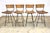 Set of Four Circa 1960’s Arthur Umanoff /Raymor Wrought Iron Tall Bar Stools For Sale - Image 12 of 12