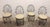 Dark Green 1950s Italian Wrought Iron Dining Chairs Hunter Green,Featuring a Distinct Scallop “Peacock” Shaped Scrollwork Backrest - Set of 4 For Sale - Image 8 of 12