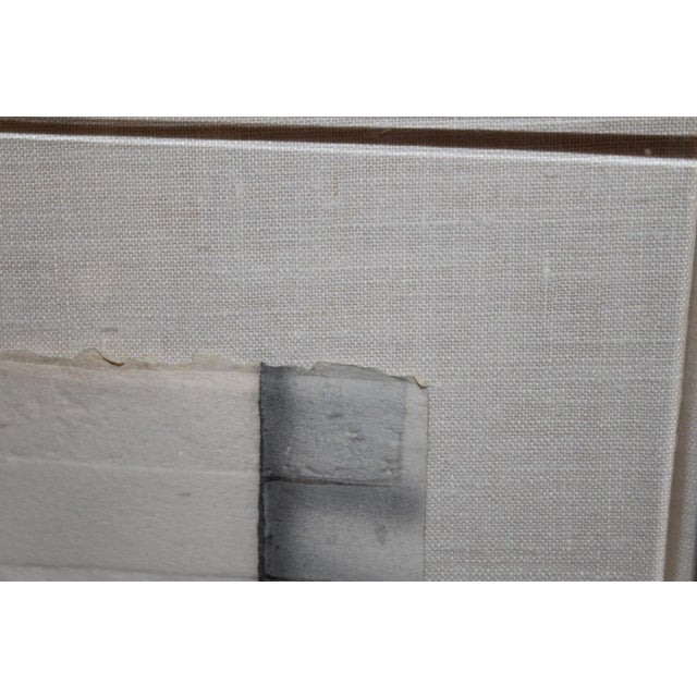 Late 20th Century Abstract Print Enclosed in Plastic Case by Luis Mazzora For Sale - Image 5 of 10