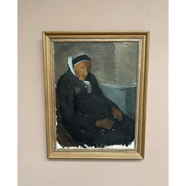 Anna Barbara Weinreich, Gumma, 1950s, Oil on Canvas, Framed For Sale - Image 14 of 14