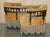 Victorian Tete a Tete Conversation Sofa with Ebonised Frame For Sale - Image 11 of 18