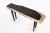 One Slab Living Edge Petrified Wood Console Table 51 For Sale In Greensboro - Image 6 of 6