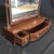 Traditional Georgian Regency Mahogany Dressing Table Swing Mirror Toilet With Lions Heads For Sale - Image 3 of 9