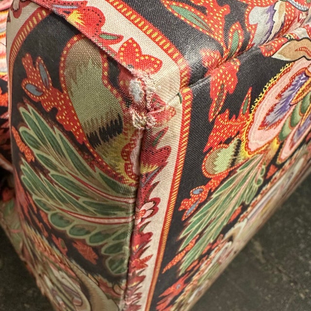 Mid 20th Century Shangri-La Chita Printed Floral Sectional Sofa For Sale - Image 11 of 12