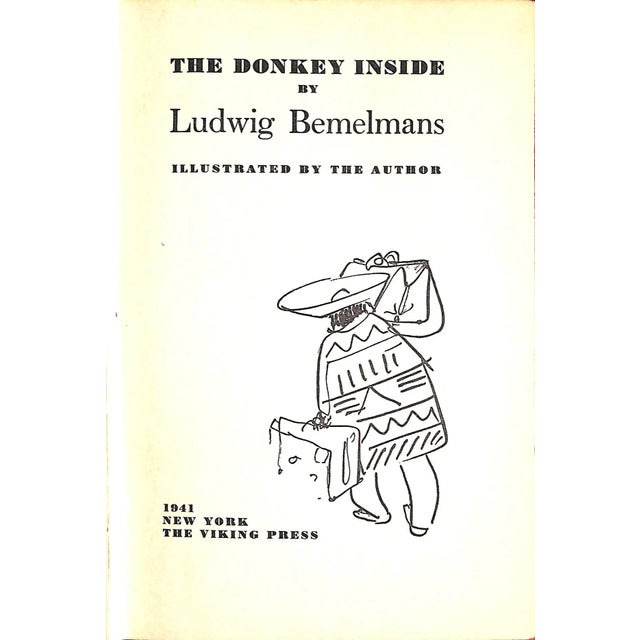 1940s "The Donkey Inside" 1941 Bemelmans, Ludwig (Inscribed) For Sale - Image 5 of 9