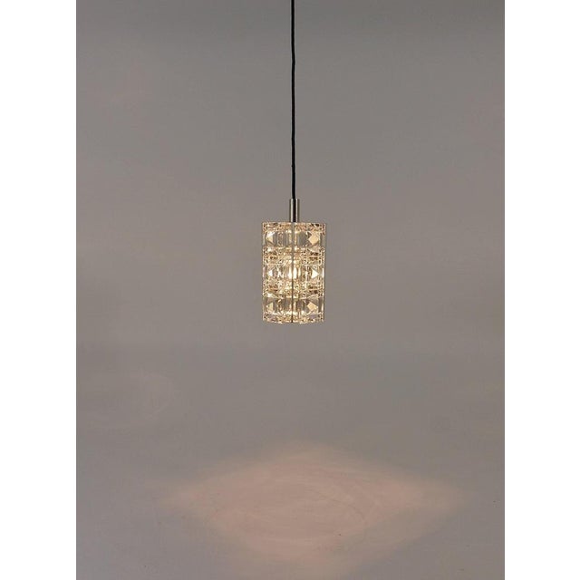 1960s Faceted Crystal Pendant Lamp from Bakalowits & Söhne, Austria, 1960s For Sale - Image 5 of 18