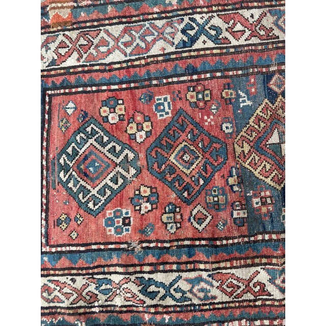 Textile Antique Kazak Rug, 1890s For Sale - Image 7 of 18