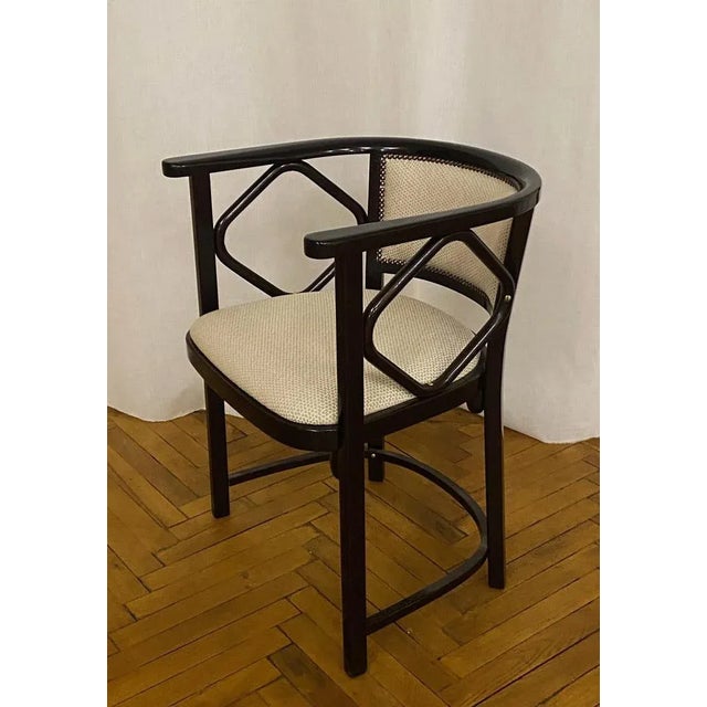 Wood Armchairs attributed to Josef Hoffmann for Thonet, Austria, 1970s, Set of 8 For Sale - Image 7 of 13
