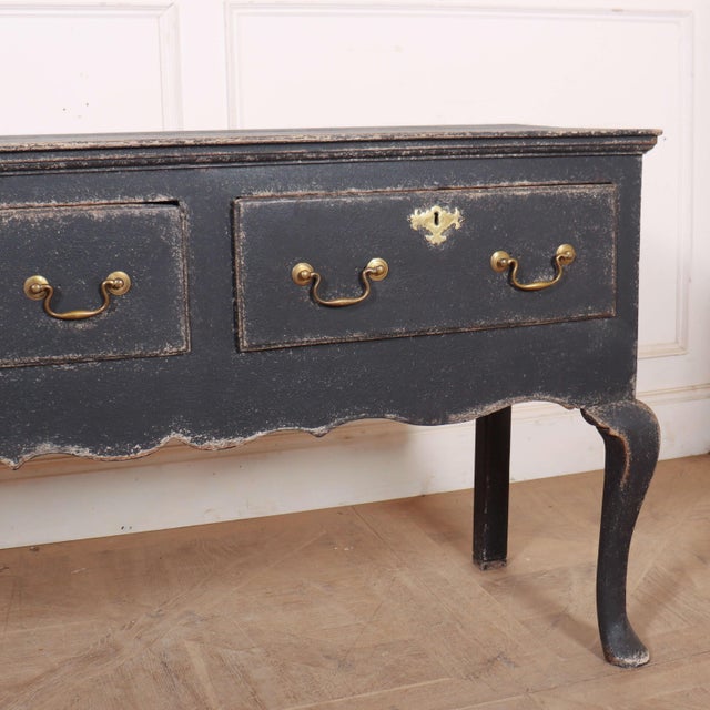 English Cabriole Leg Dresser Base For Sale - Image 4 of 10