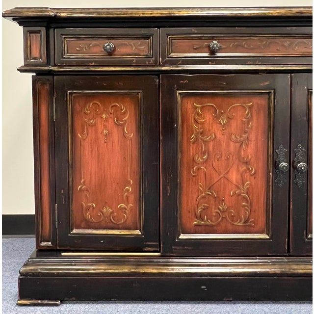 2000 - 2009 Artistica Rustic European Sideboard Credenza For Sale - Image 5 of 12