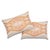 This 16" x 24" pillow features Bayeta Embroidery in Pink & Orange. Inflected with a chic tribal aesthetic, this...