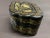 Antique Chinese Black Lacquer Gilt Painted Covered Tea Box 1940s For Sale - Image 9 of 11