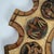 1950s Spanish Zodiac Sunburst Mirror with Red Giltwood Carved Frame, Arnolfini, 1950s For Sale - Image 5 of 15
