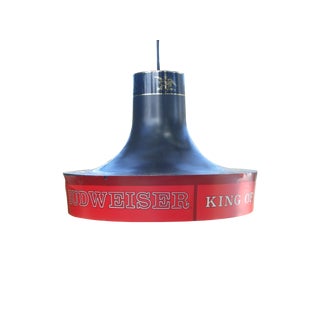 Budweiser Hanging Pendant Light For Sale