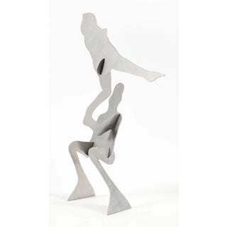 William King (b.1925), 1970s Steel Modernist Abstract Kinetic Puzzle Sculpture "The Test" William King, 1970 For Sale