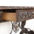 19th Century Spanish Baroque Style Walnut Lyre Leg Writing Table or Side Table For Sale - Image 10 of 13