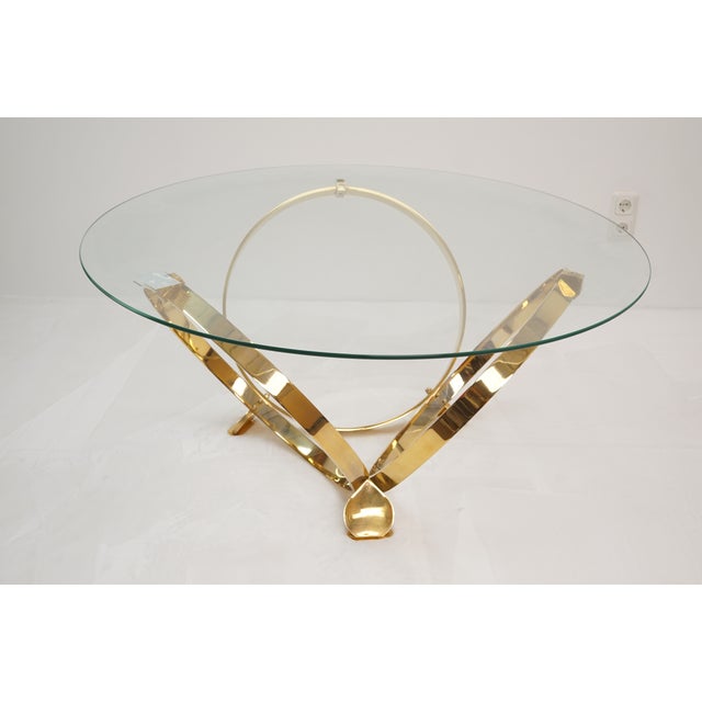 Aluminum Coffee Table attributed to Knut Hesterberg for Ronald Schmitt, 1960s For Sale - Image 6 of 15