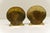 Vintage Brass Seashell Bookends - A Pair For Sale - Image 4 of 6