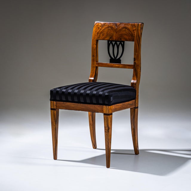 Biedermeier Chairs, Southern Germany, 1820, Set of 3 For Sale - Image 5 of 8