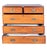 Victorian Mahogany Campaign Chest For Sale - Image 10 of 11