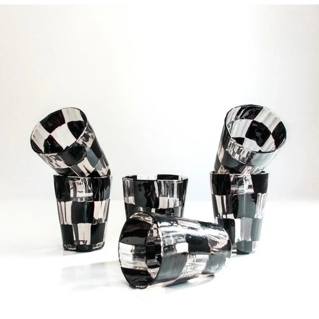 Italian Murano Glassware Set, 2004, Set of 6 For Sale - Image 7 of 10