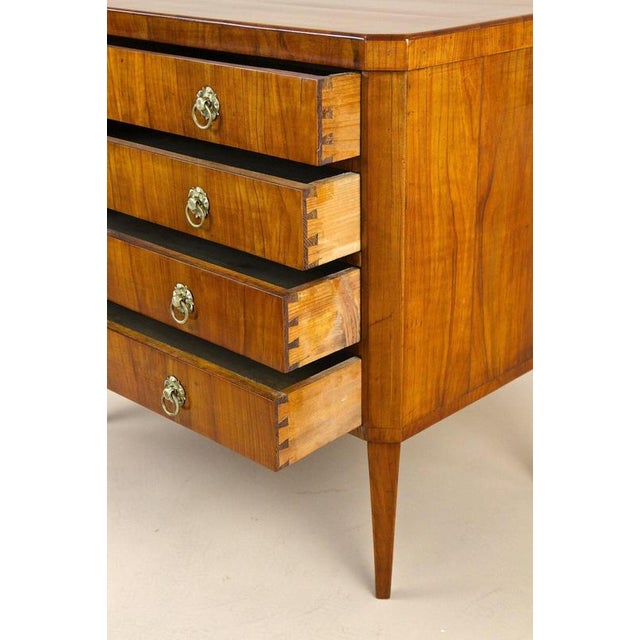 Biedemeier Cherrywood Chest of Drawers, Austria, 1830s For Sale - Image 6 of 17